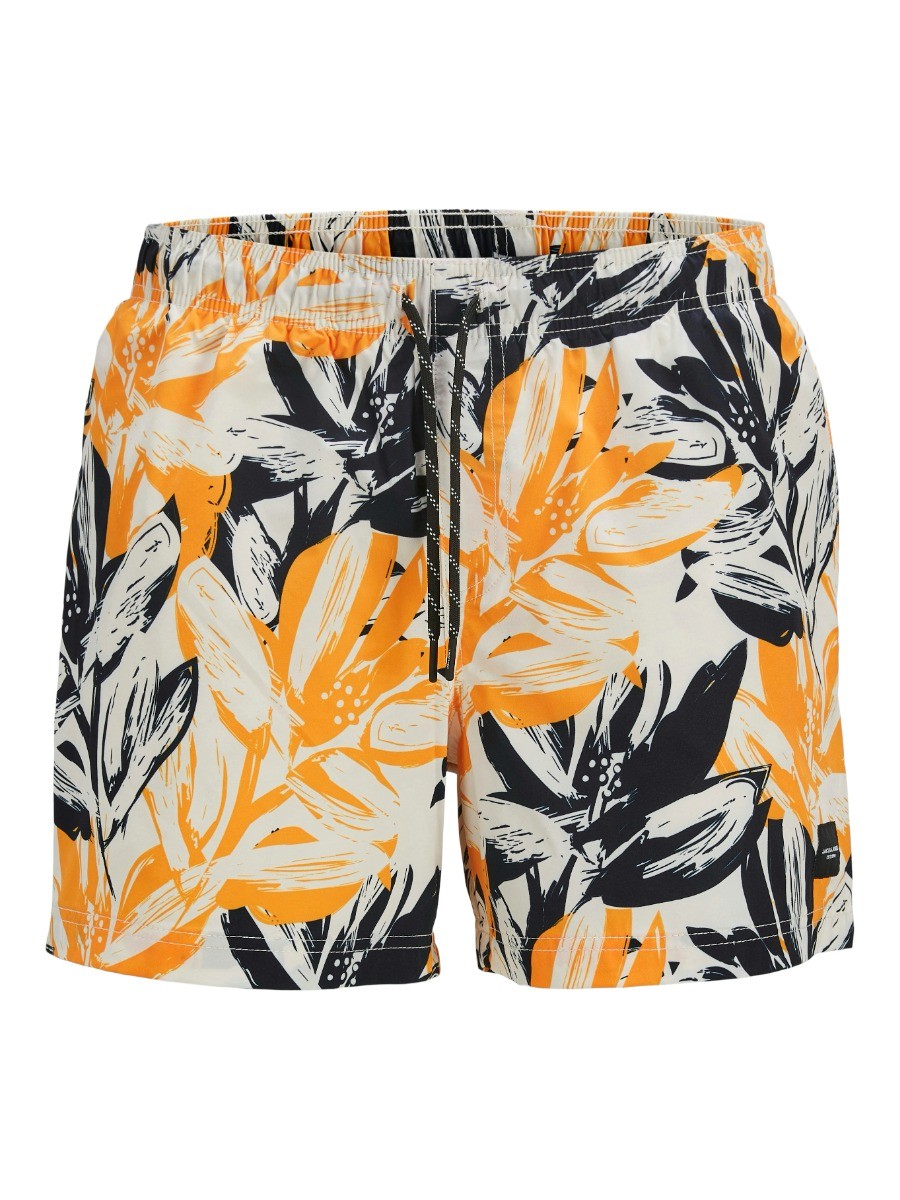 Heren Zwemshort Flower Buttercream
