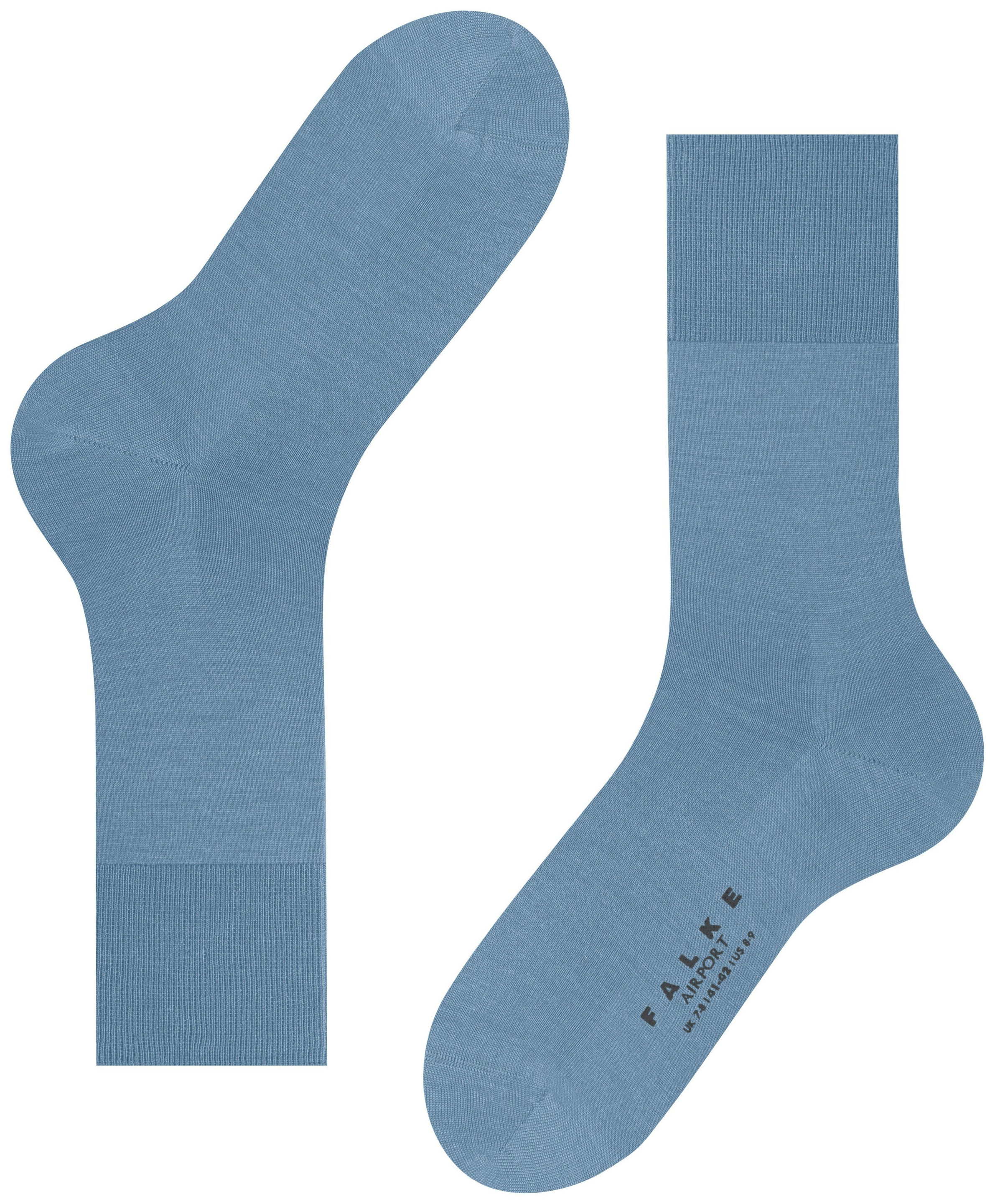 FALKE Heren Airport Sokken Blauw