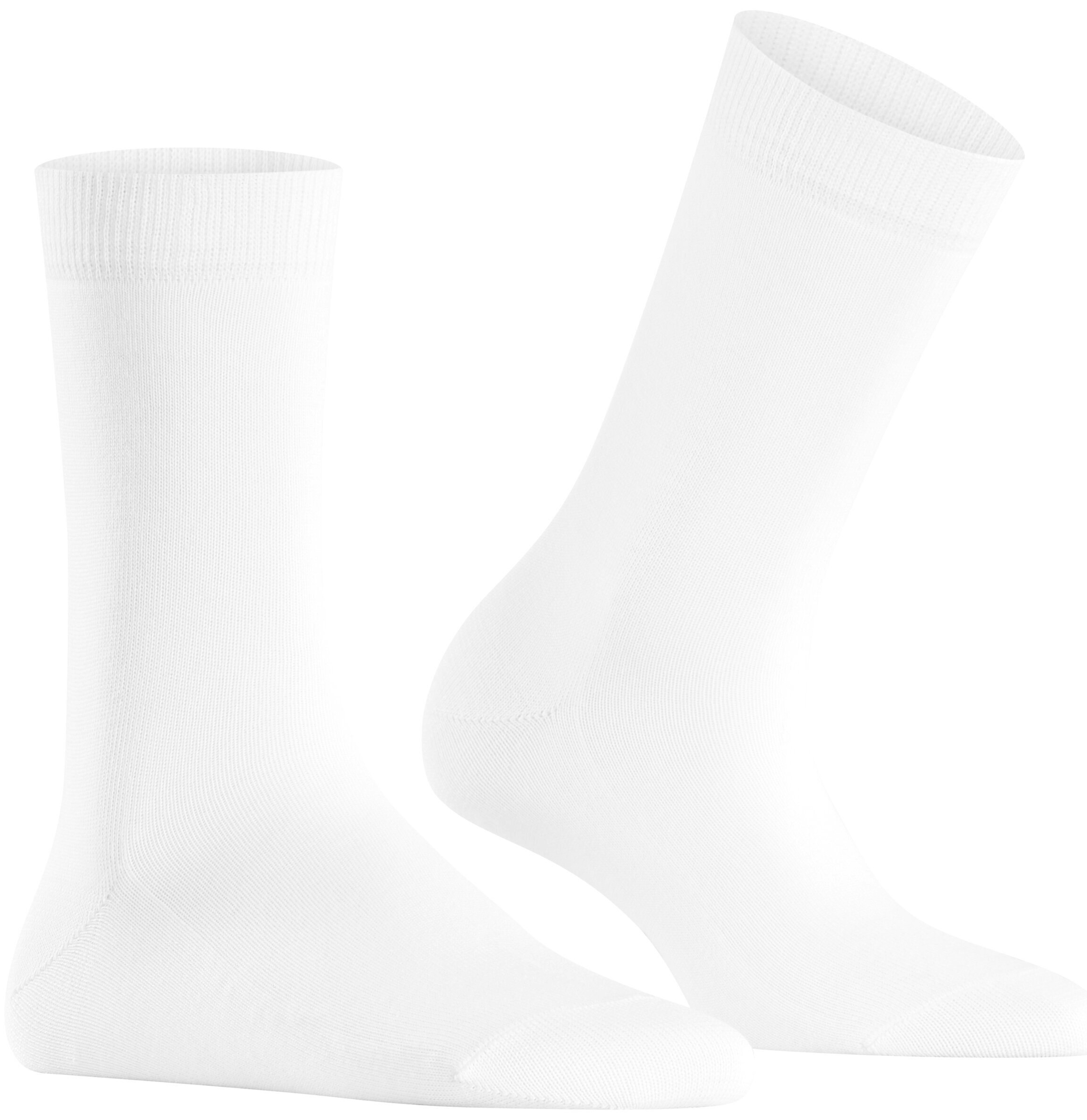 FALKE Dames Family Sokken Wit