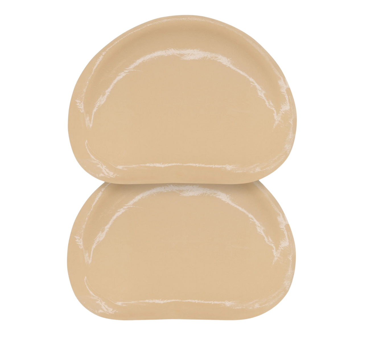 Dames Double Sticky Demi Push-Up Latte