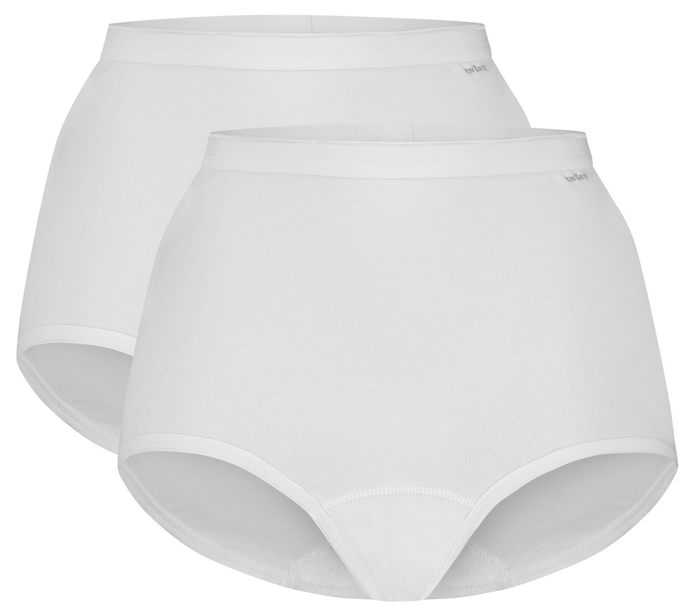 Ten Cate Basics Organic Cotton Stretch Dames High Waist 2-Pack Wit