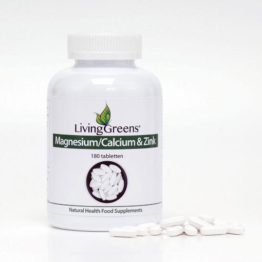 LivingGreens Magnesium/Calcium & Zink 180tabletten