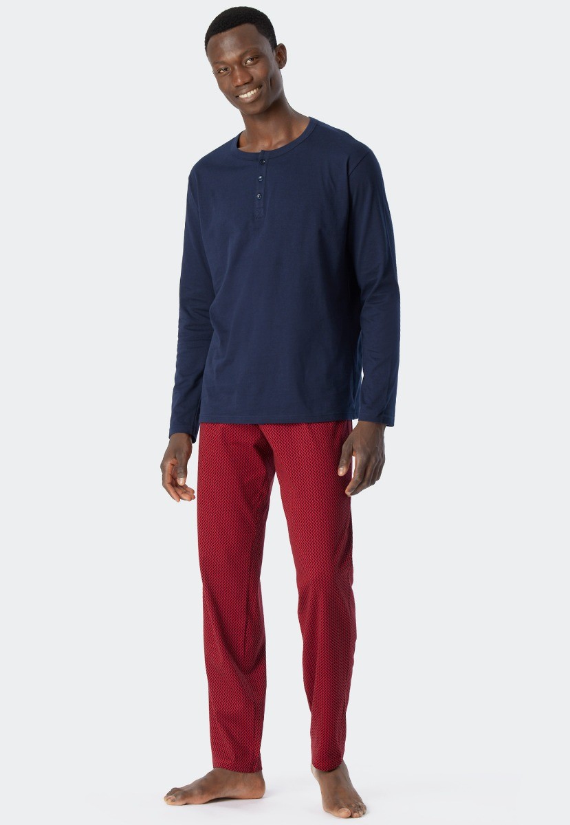 Schiesser pyjama online heren velours