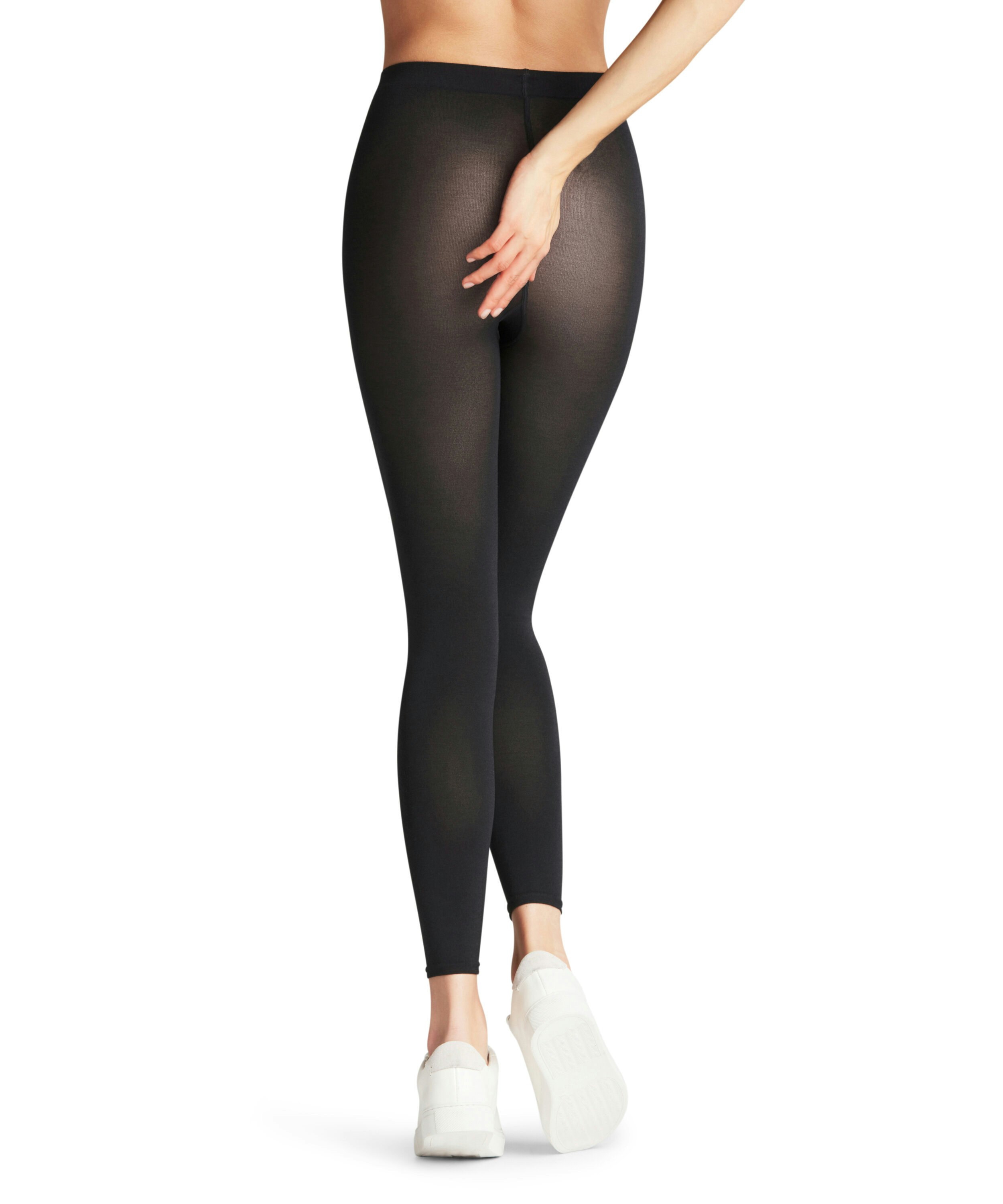 FALKE Dames Cotton Touch Legging Zwart