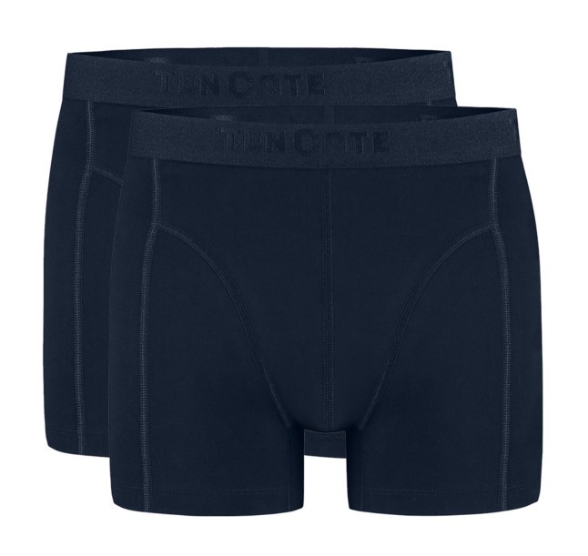 Heren Basics Bamboo Viscose men shorts 2 pack Navy