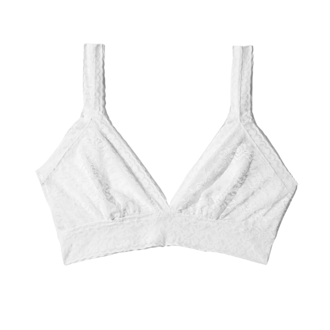 Dames Lace Bralette Coconut White