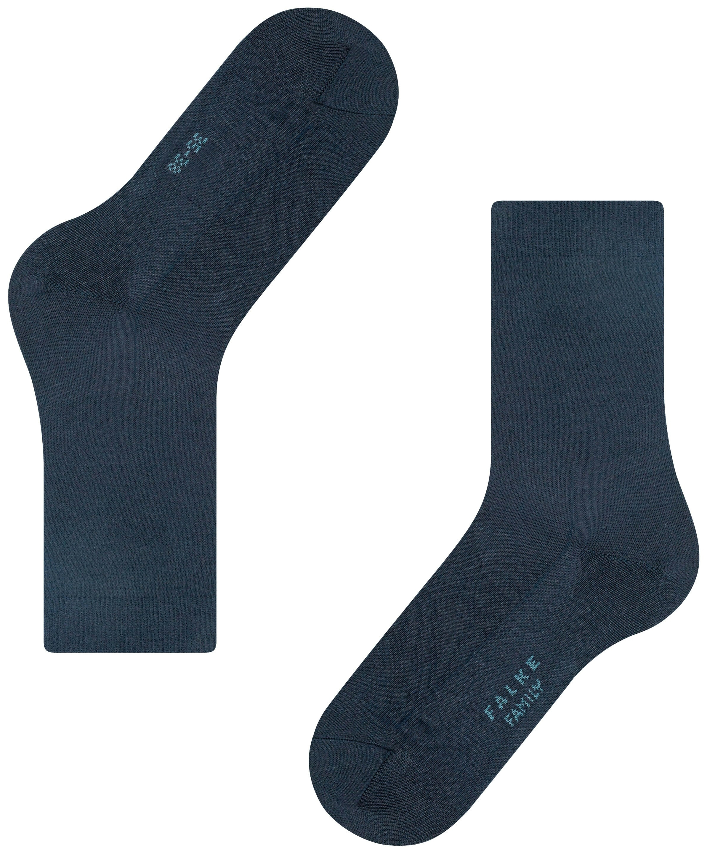 FALKE Dames Family Sokken Dark Navy