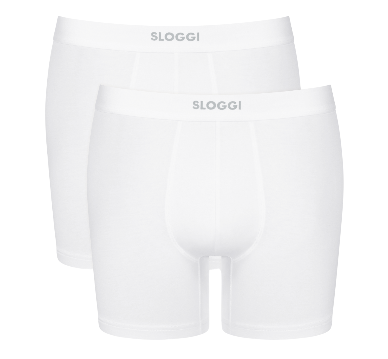 Heren Ever Ease Short 2-Pack White