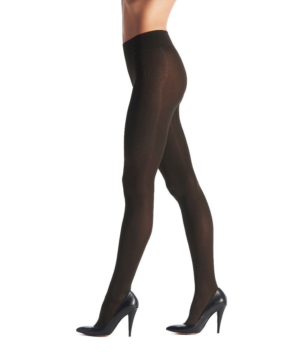 Dames Satin 60 Panty Brown