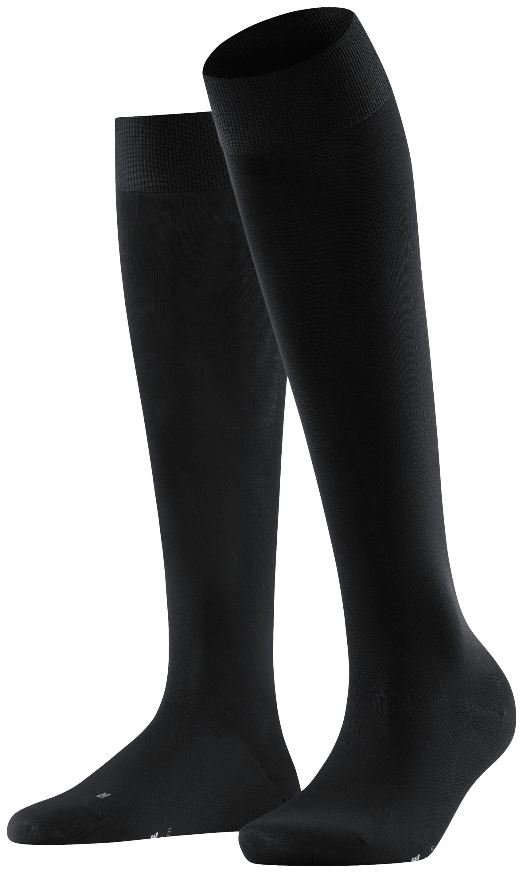 FALKE Dames Vitalizer Kniekousen Black