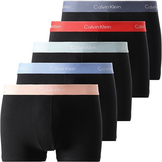 Heren Icon Cotton Stretch Trunks 5-Pack Multiple Colours