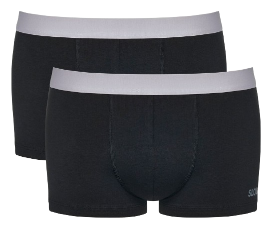 MEN Go ABC Heren Hipster 2-Pack Black MEN Go ABC Heren Hipster 2-Pack Black