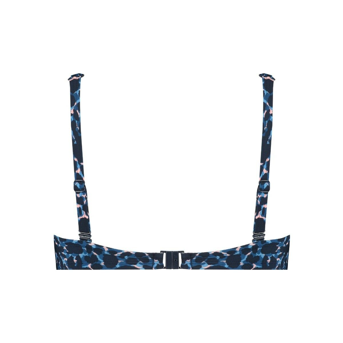 Dames TC WOW Bikinitop Navy Leopard