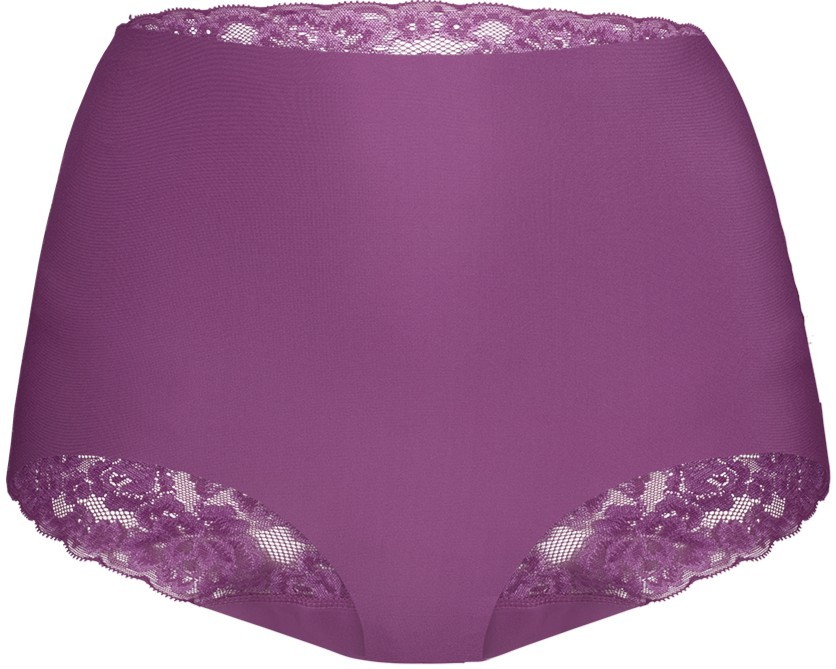 Secrets Dames High Waist Met Kant Purple Orchid