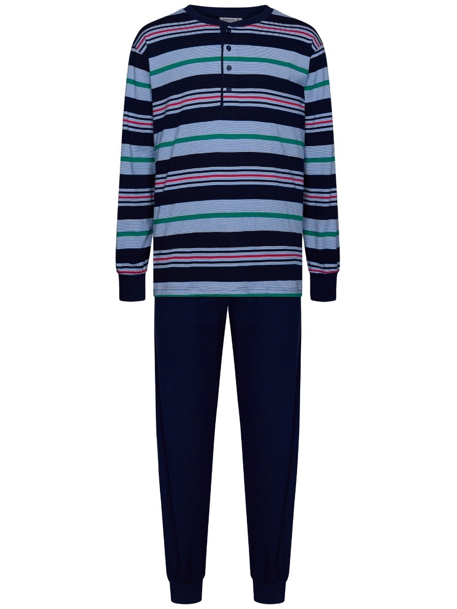 Heren Pyjama Dark Blue