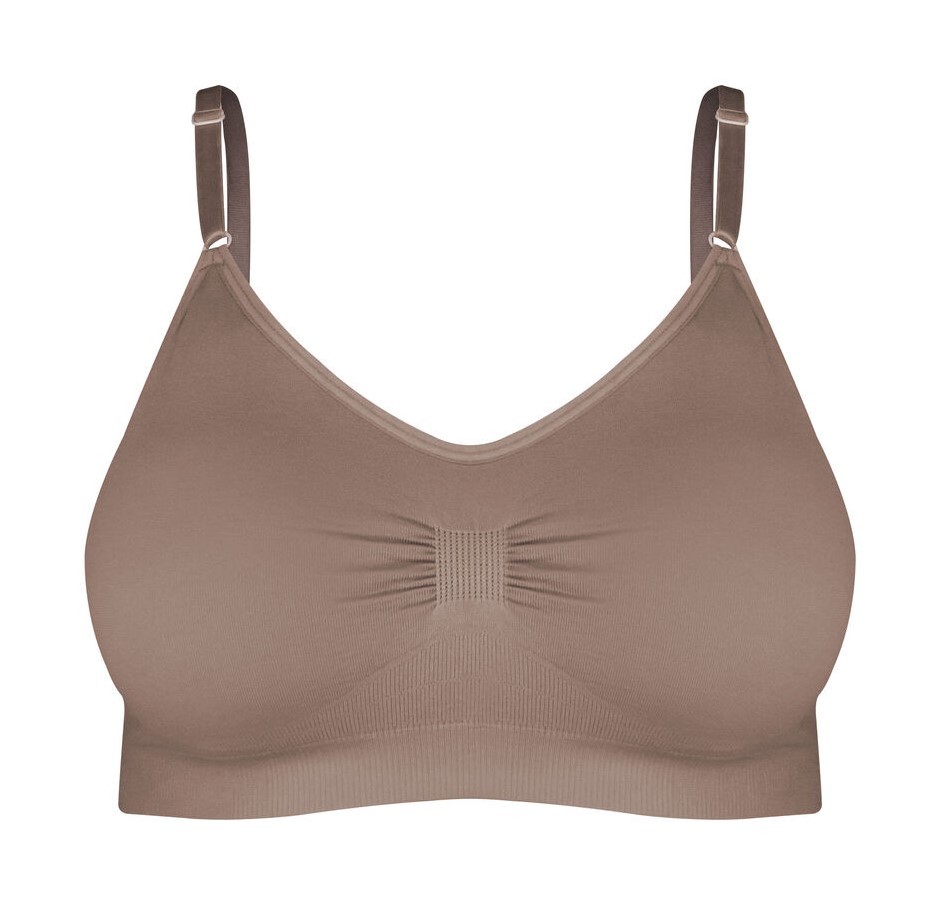 Dames Comfort Bra With Spaghetti Straps Macchiato