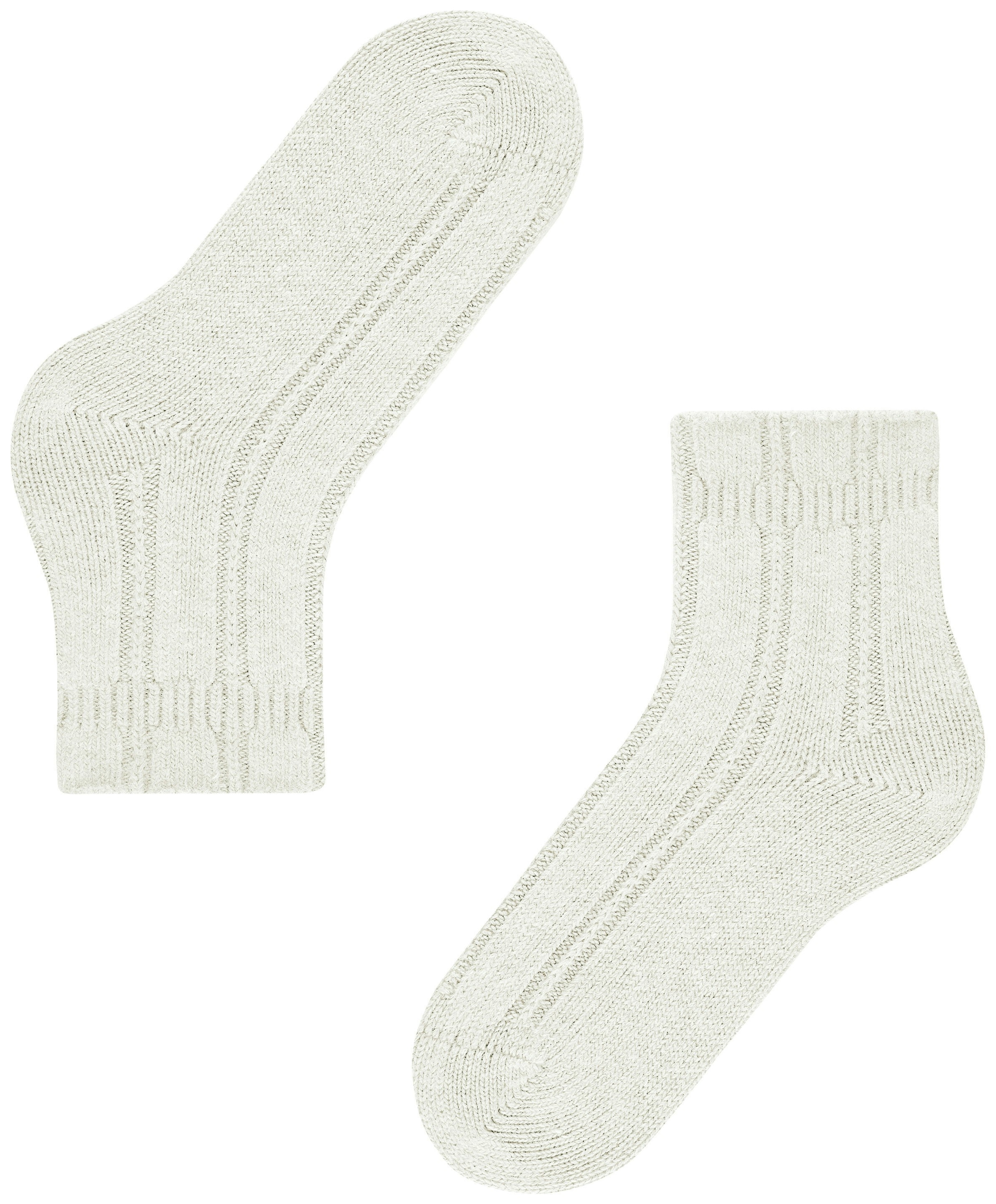 FALKE Dames Bedsock Huissokken Off-White