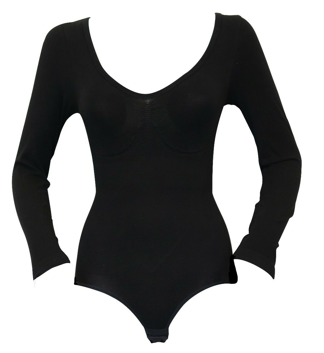 Dames Bamboo Bodysuit Zwart