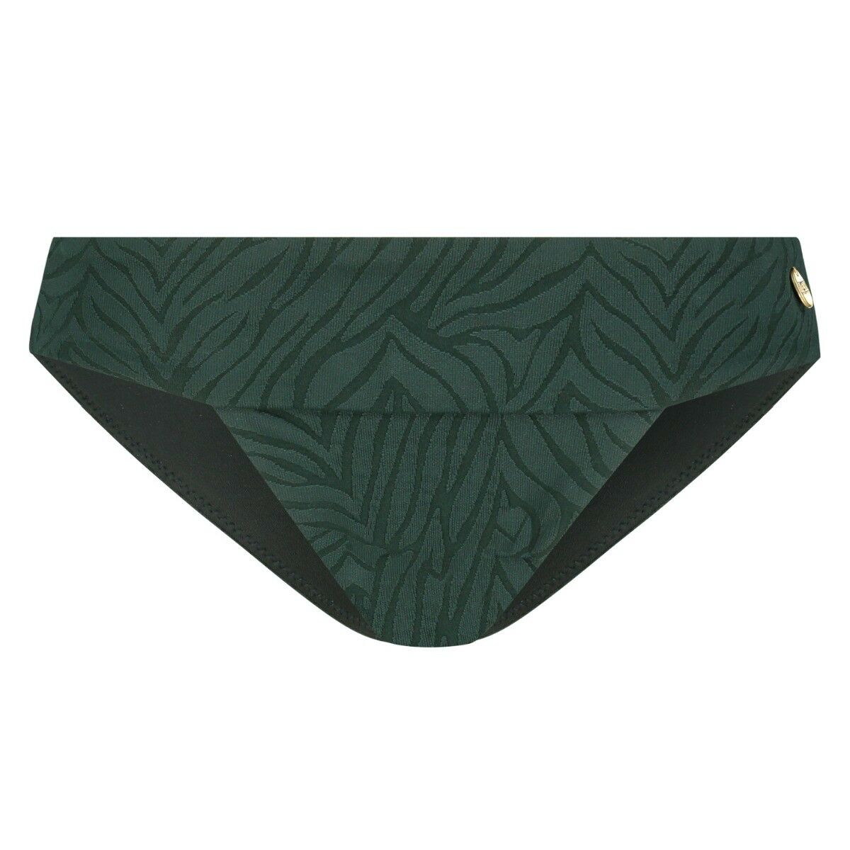 Dames TC WOW Bikinislip Jacquard Zebra Green