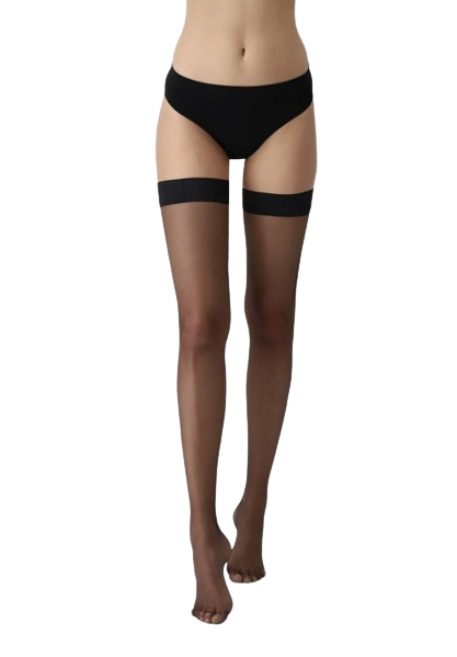 Dames Bas Geo Up 8 Kous Black
