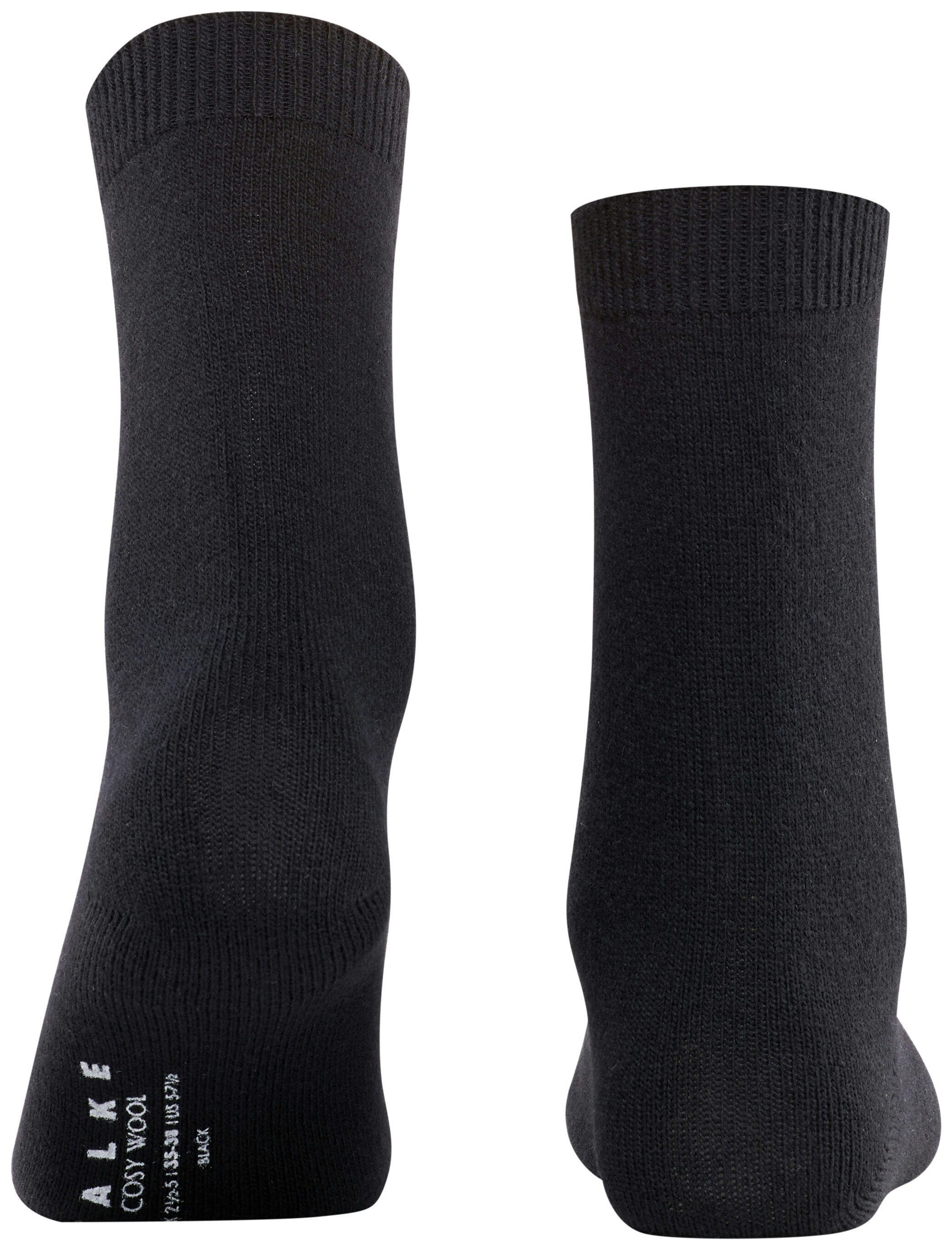 FALKE Dames Cosy Wool Sokken Zwart