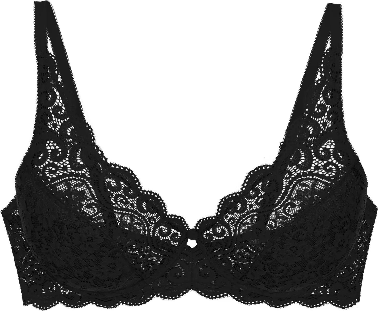 Dames Amourette Beugel Bh Zwart