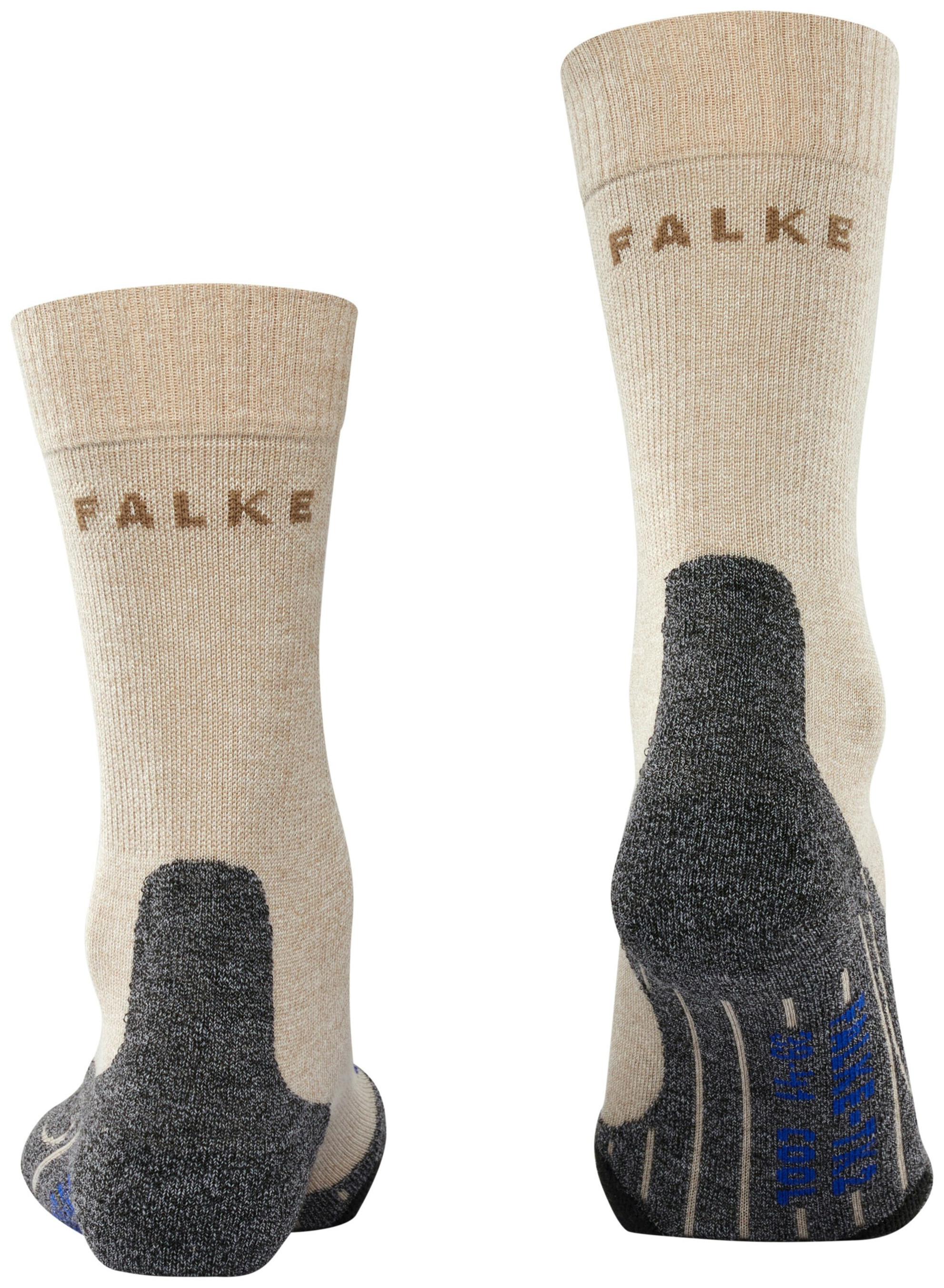 FALKE Dames TK2 Explore Cool Wandelsokken Nature Melange