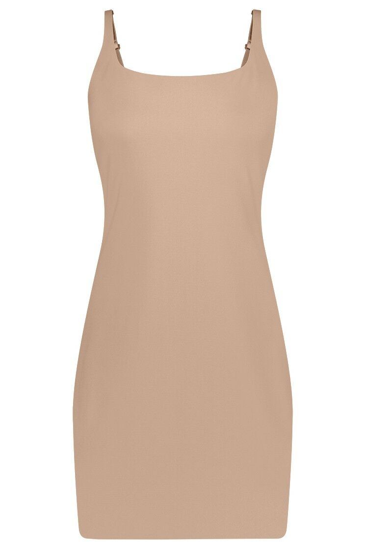 Secrets Dames Slipdress Walnut