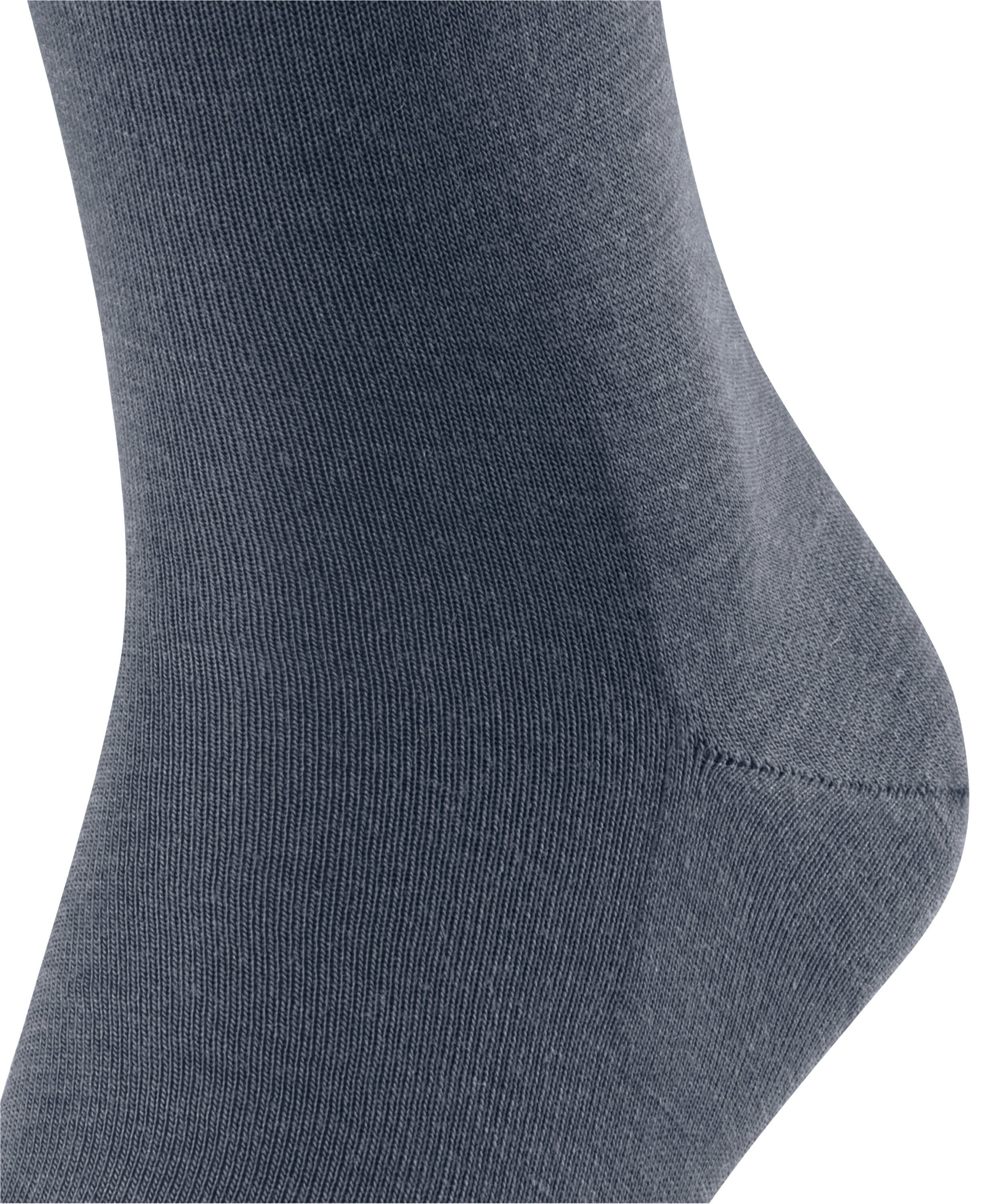 FALKE Heren Airport Sokken Dark Blue Melange