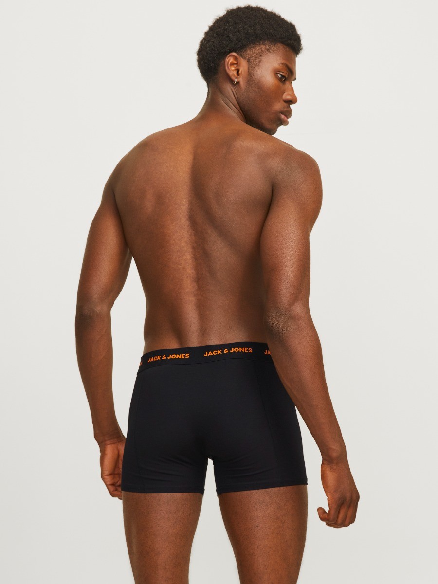 Jack&Jones Heren Jacmarvin Boxershorts 3-Pack Black