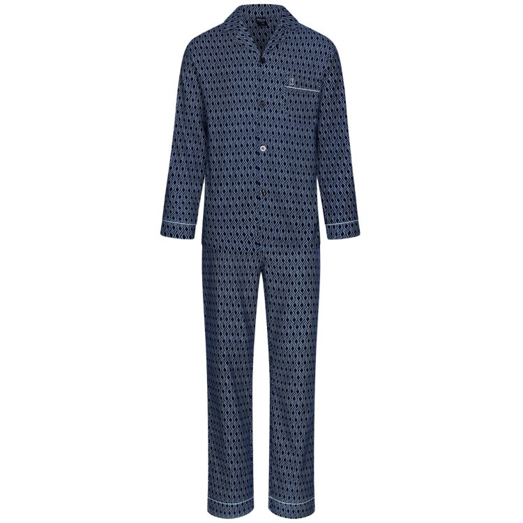 Heren Pyjama Donkerblauw