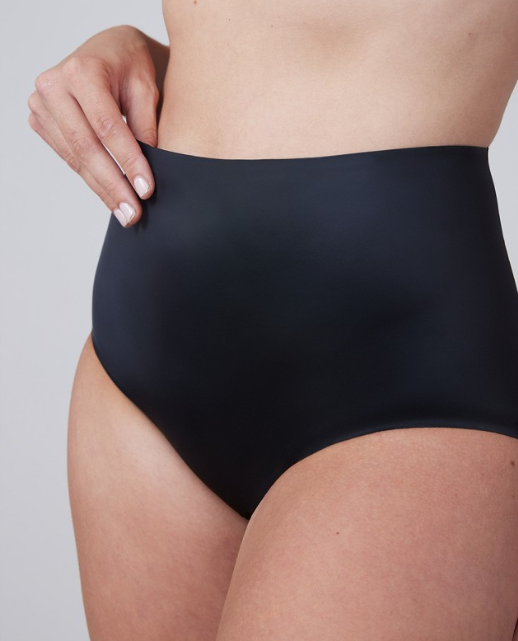 Dames Shaping Satin - Brief Very Black