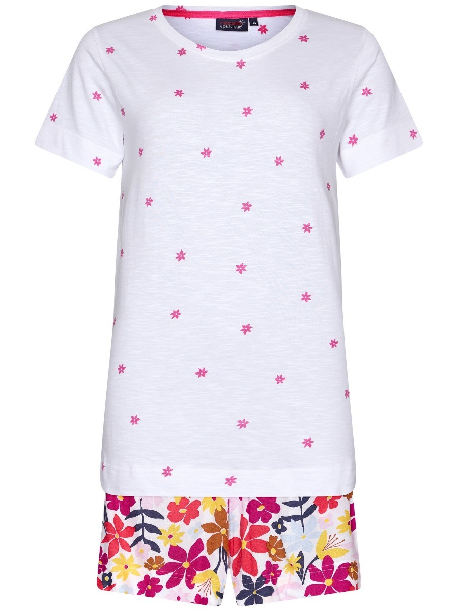 Dames Shortama White