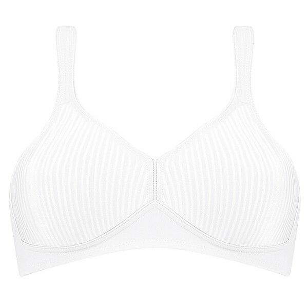 Modern Soft + Cotton Dames Bh Zonder Beugel Wit