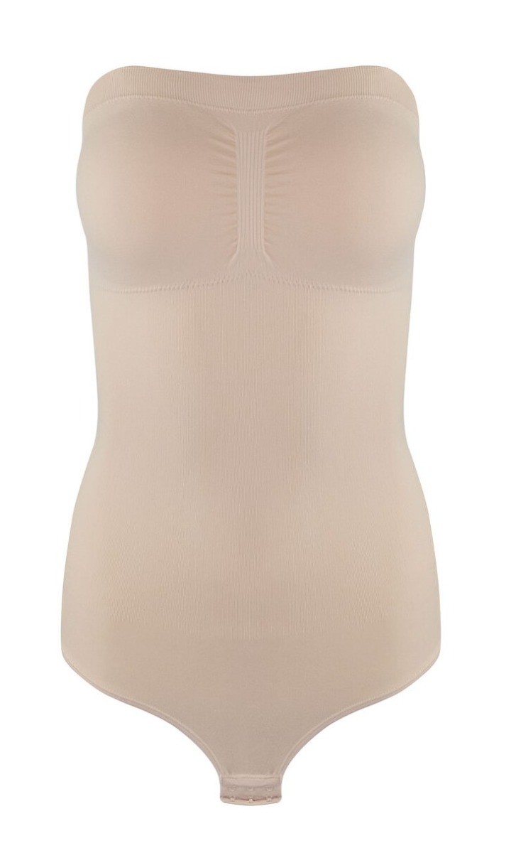 Dames Bandeau Thong Body Latte