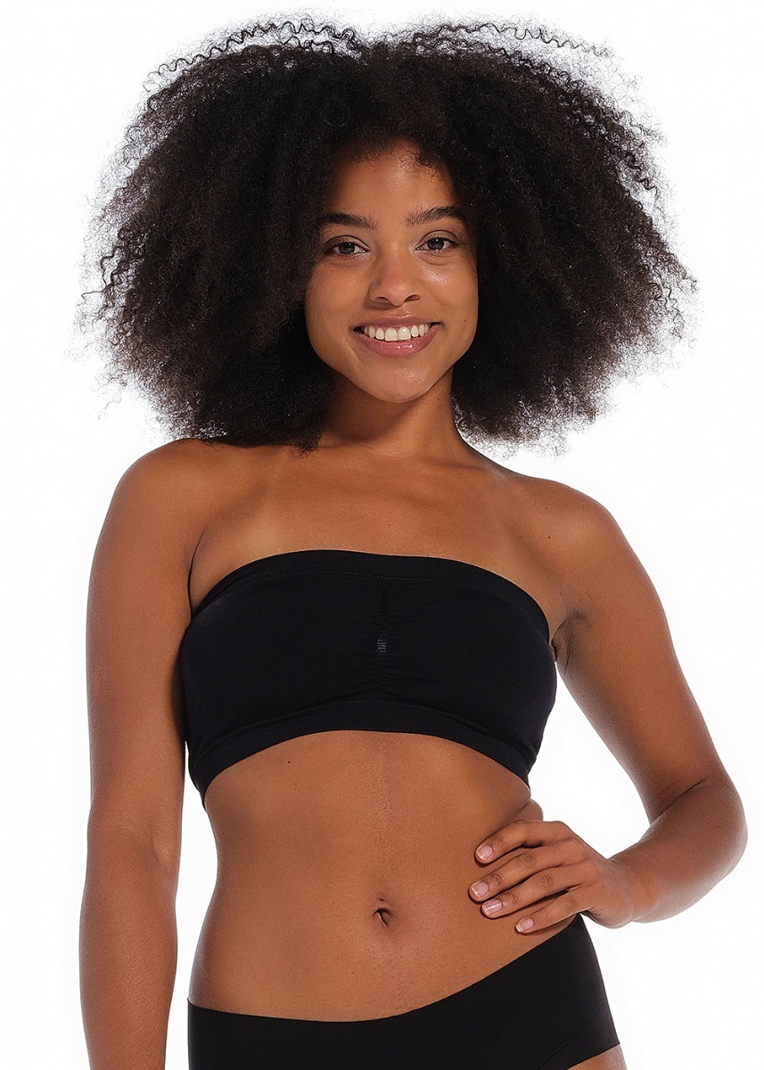 Dames Comfort Bandeau Black