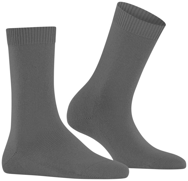 FALKE Dames Cosy Wool Sokken Grijs