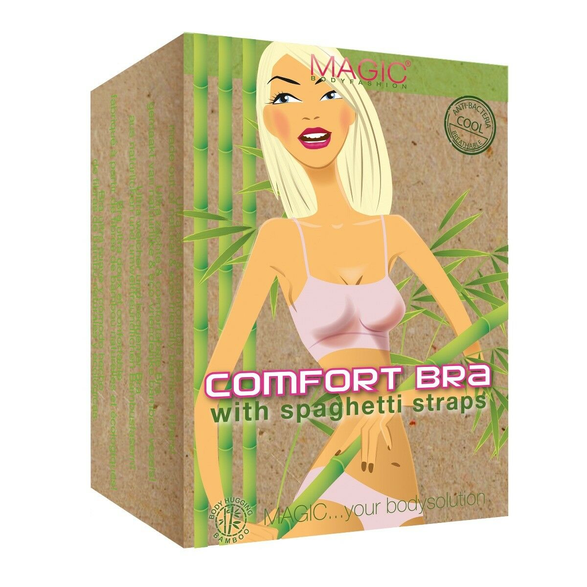 Dames Bamboo Comfort BH Mokka