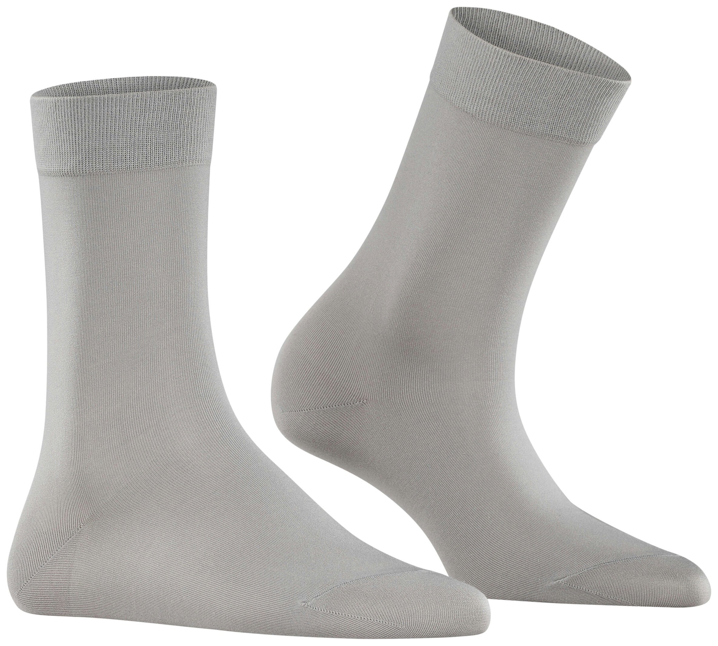 FALKE Dames Cotton Touch Sokken Silver