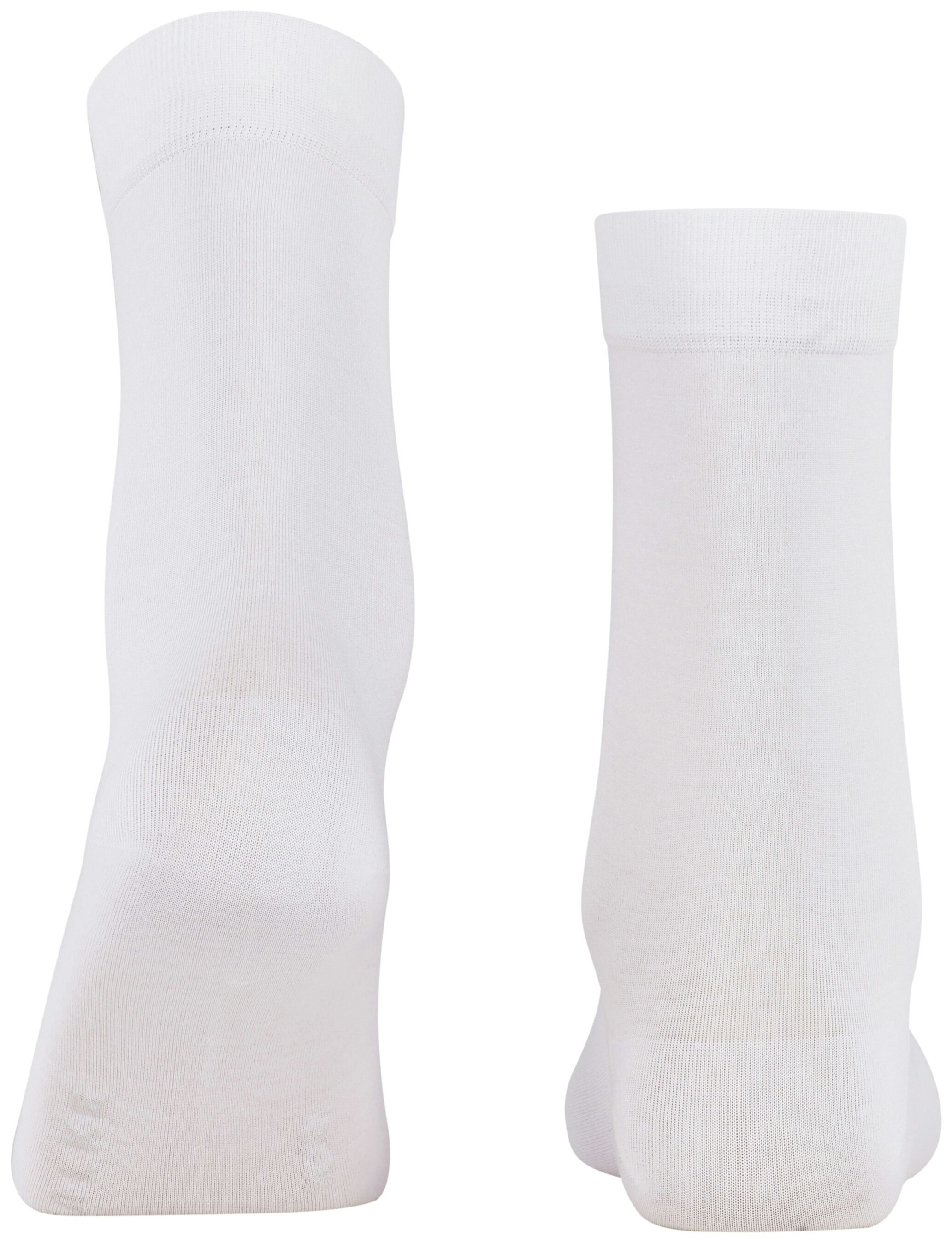FALKE Dames Cotton Touch Sokken Wit