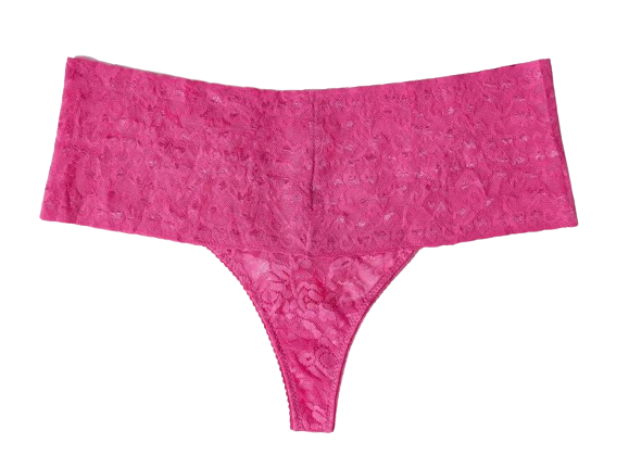 Dames High Waist Thong Cosmo Please