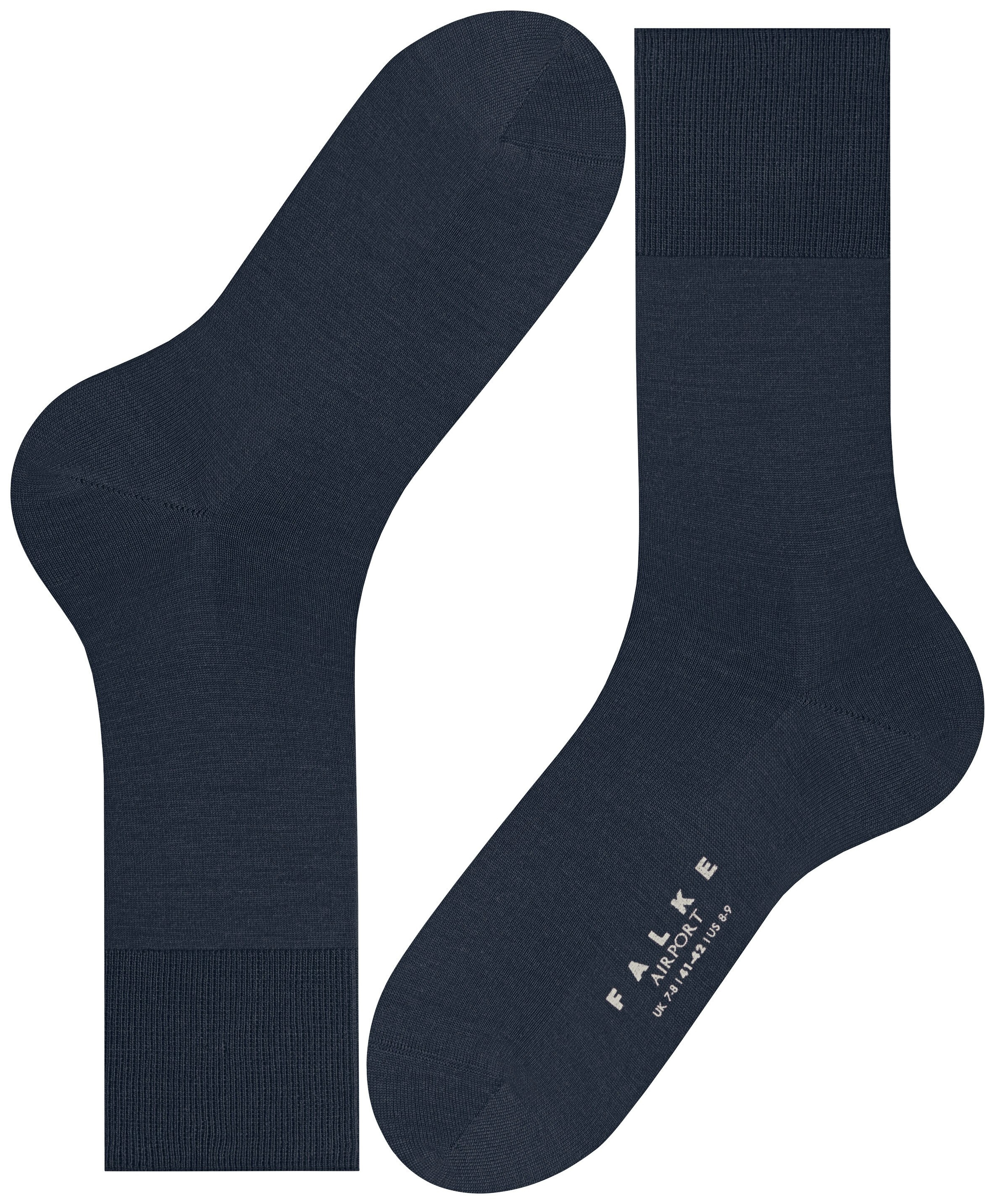 FALKE Heren Airport Sokken Space Blue