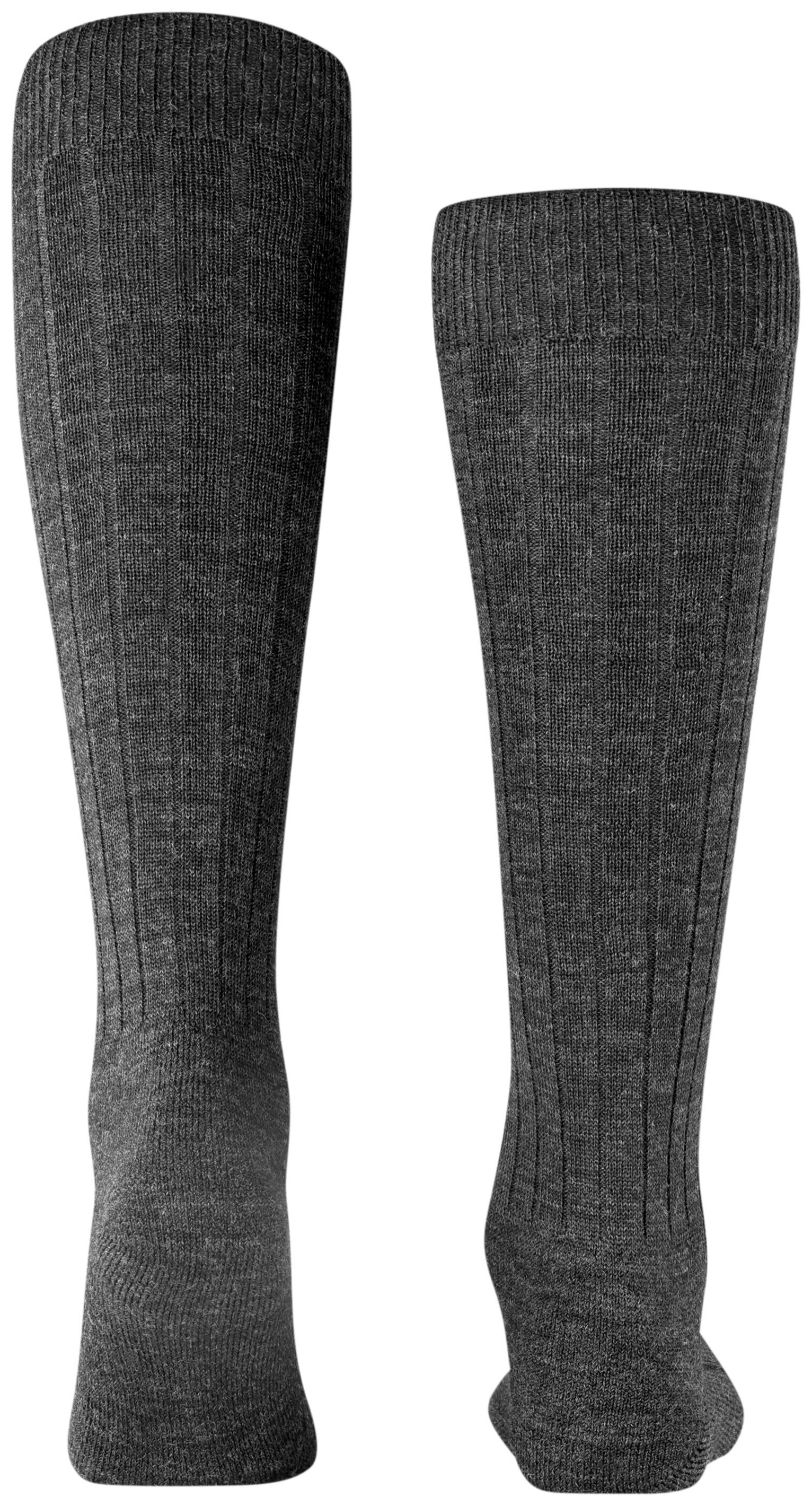 FALKE Heren Teppich im Schuh Kniekousen Grijs