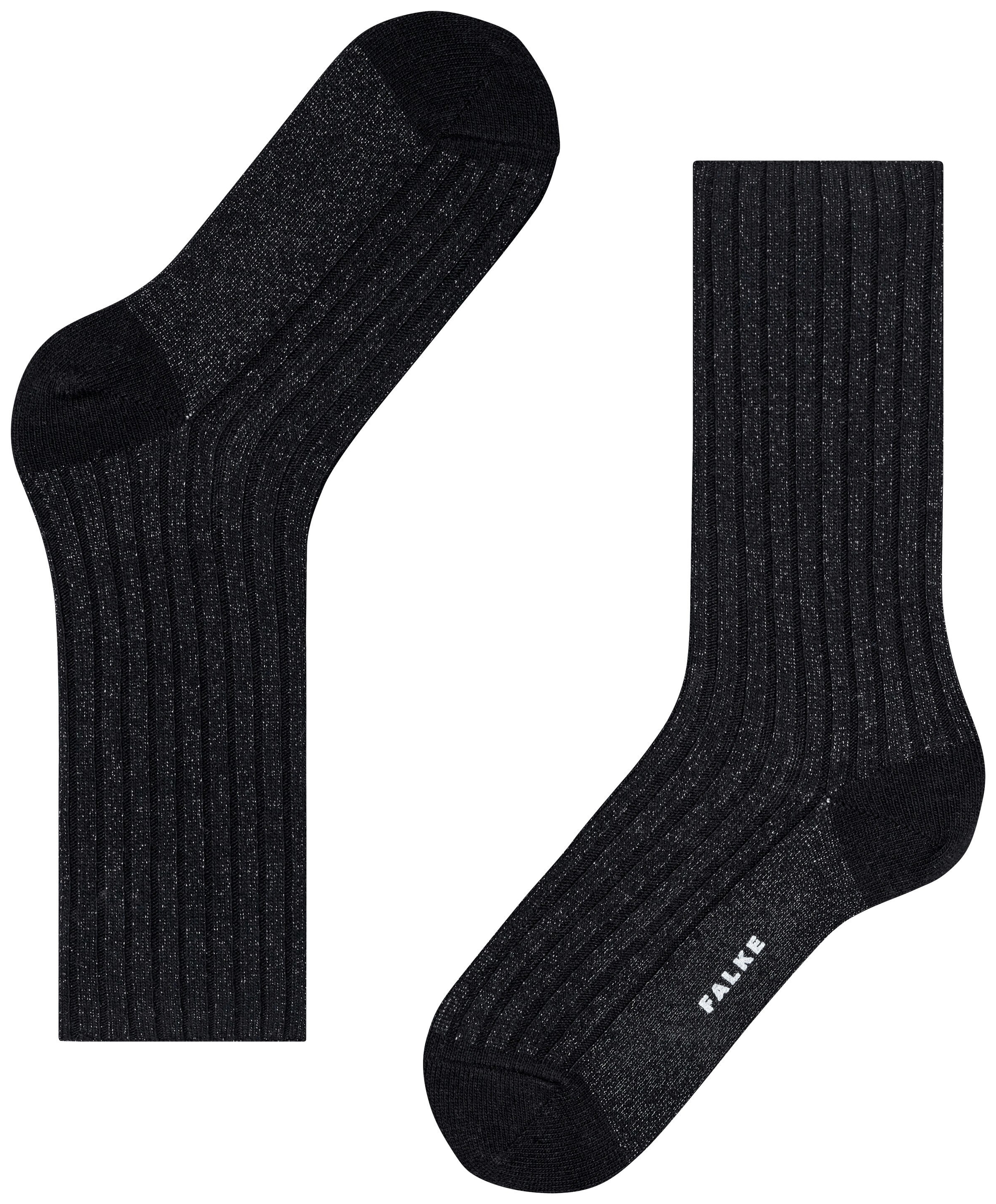 FALKE Dames Cosy Wool Special Edition Bootsokken Zwart
