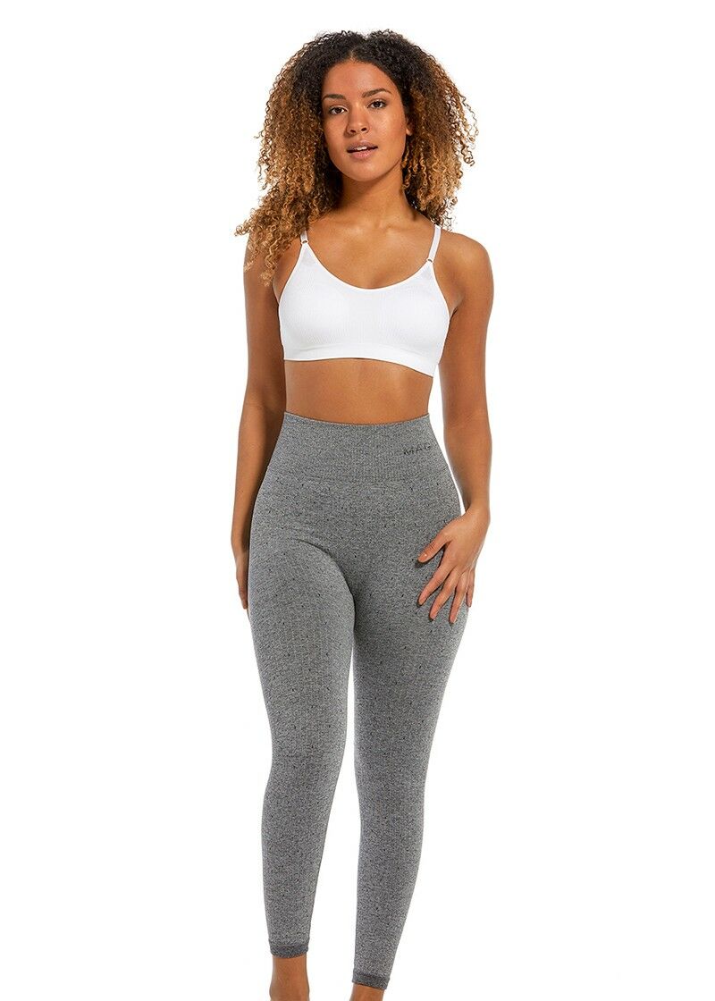 Dames High Waisted Legging Grijs