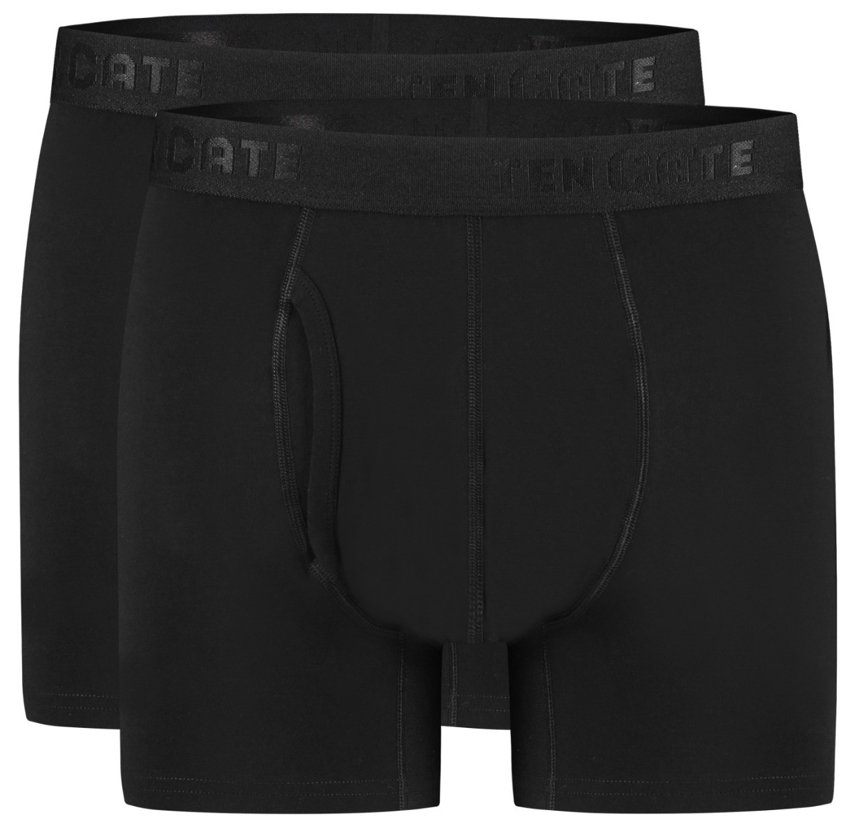 Heren Basics 2-Pack Boxershort Zwart