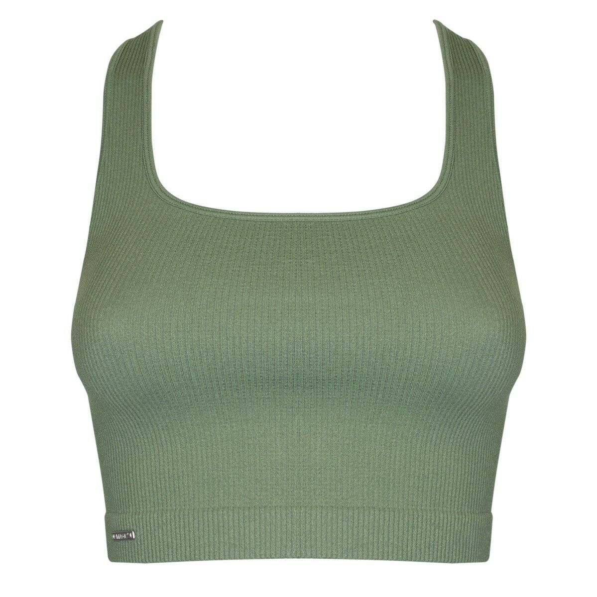 Dames Crop Tanktop Groen