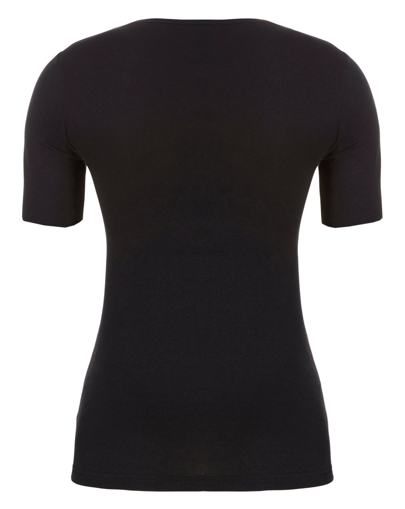 Thermo Viloft Dames Lace T-Shirt Zwart