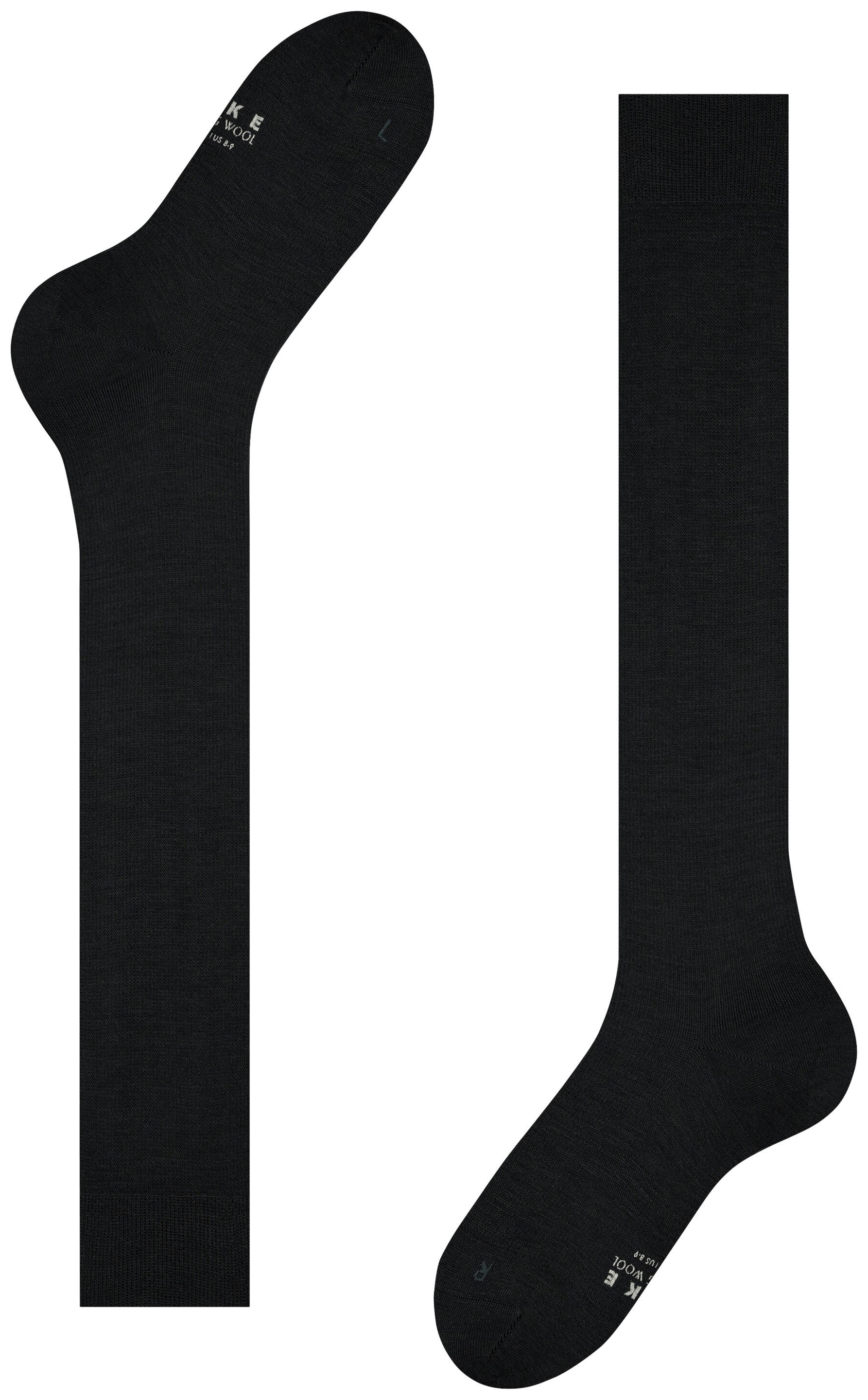 FALKE Heren Energizing Wool Kniekousen Black