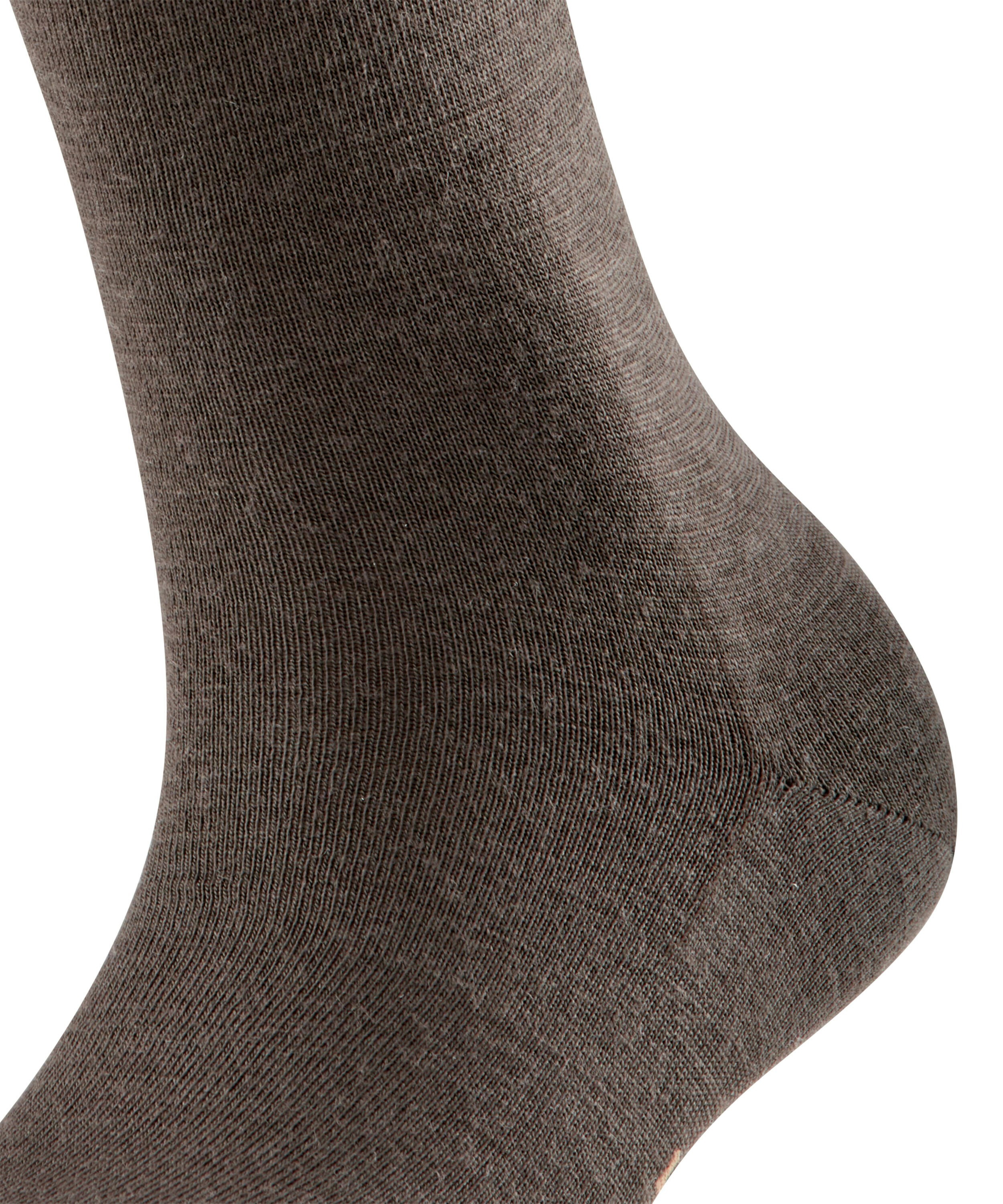 FALKE Dames Softmerino Sokken Dark Brown